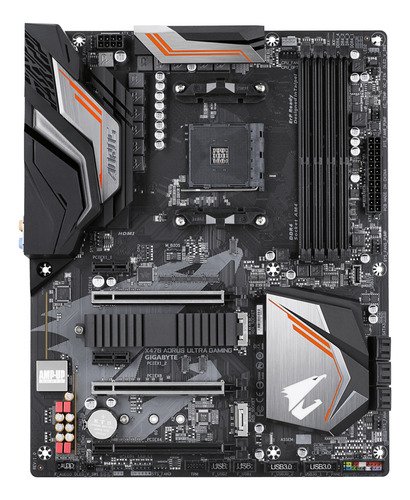Mother Gigabyte X470 Aorus Ultra Gaming Socket Am4 Sop 5000 Negro