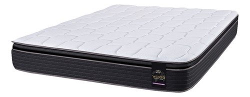 Colchon King Koil Majesty Resortes 140x190 Comun Azul Marino